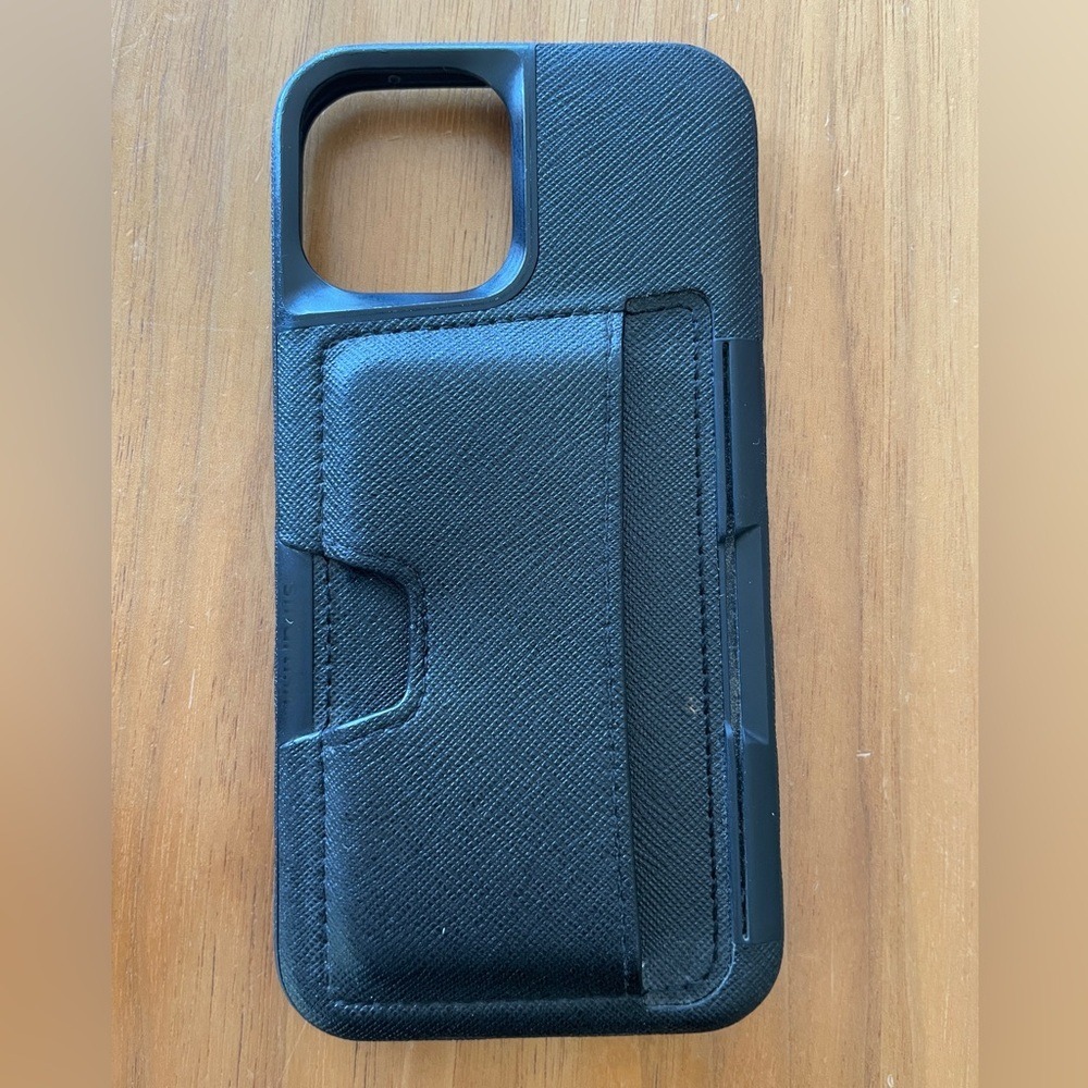 Smartish | Black iPhone Wallet Slayer Phone Case
